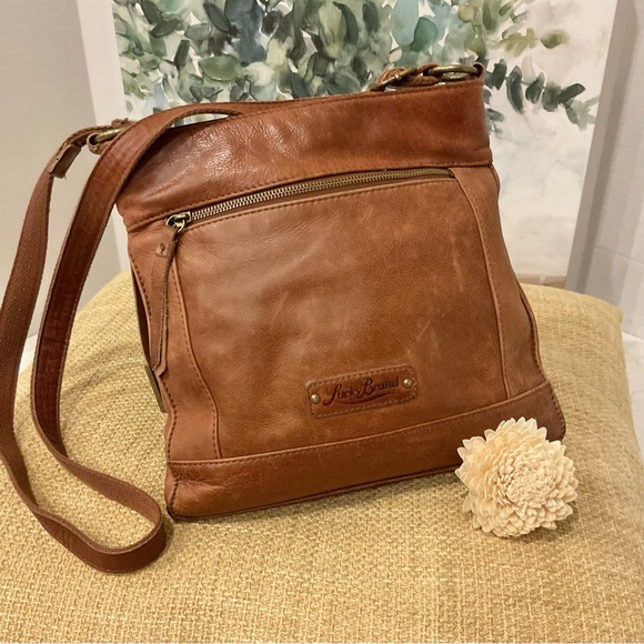 Lucky Brand Dixie Studded Crossbody, EUC - Picture 2 of 3